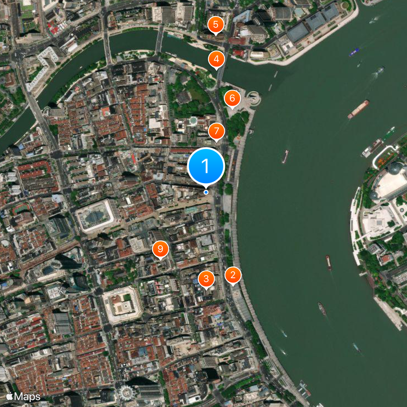 Peace Hotel Map