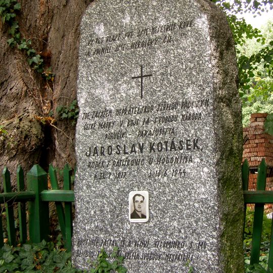 Memorial of Jaroslav Kotásek