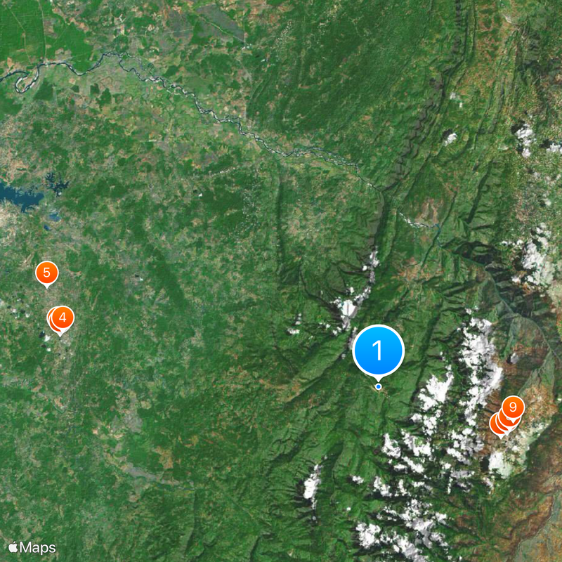 San Vicente de Chucurí Carte