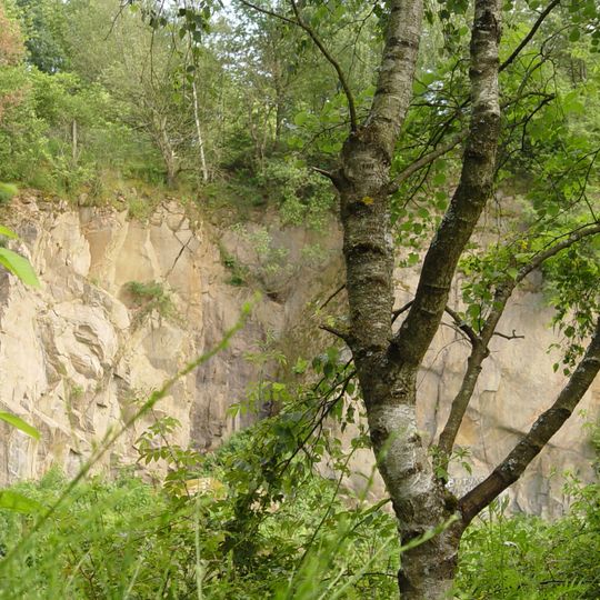 Steinbruch am Wendelberg W von Haibach