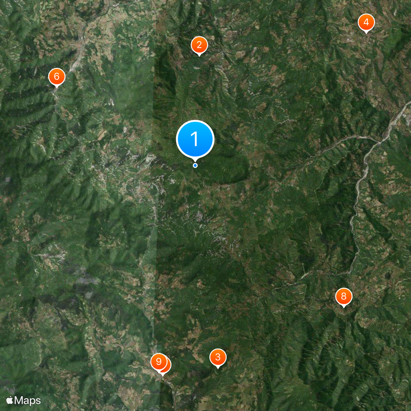 Monte Fumaiolo Mappa