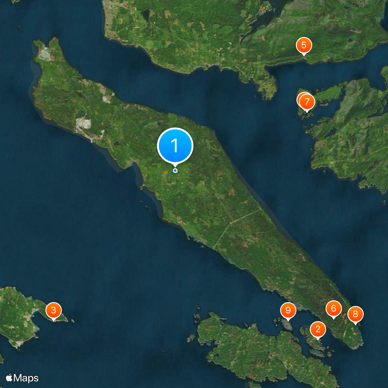 Texada Island Map