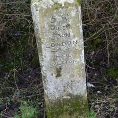 Milestone, opp. Entrance to Meagre Farm