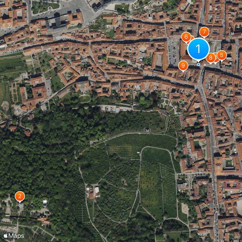 St. Nicholas Church Map