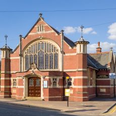 Hertford Baptist Church, Church Hall And Attached Railings