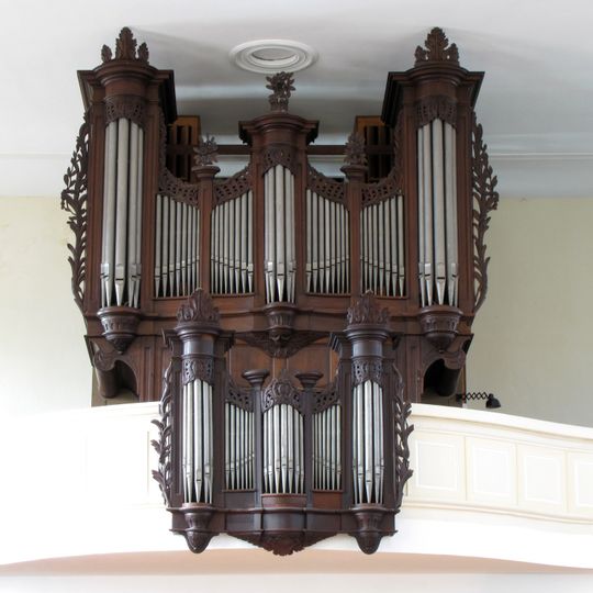 Orgue de tribune de l'église Saint-Martin d'Ebersheim