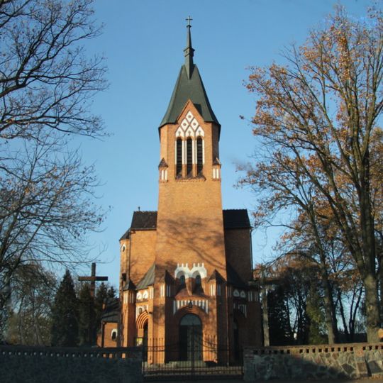 Sacred Heart church in Małkinia Górna
