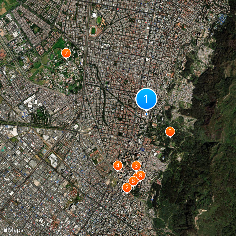 Ministry of Environment and Sustainable Development Map