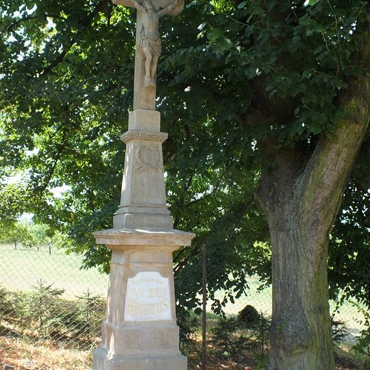 Cross in Akátová street in Samotišky