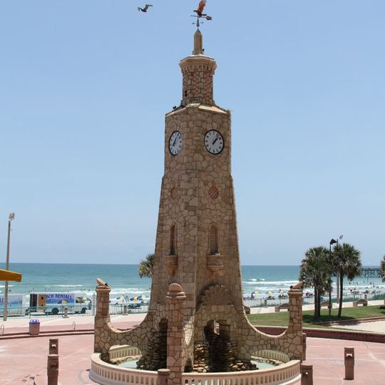 Daytona Beach Coquina Clock Tower