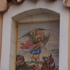 Ceramic panel of Saint Michael