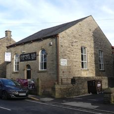 Northern Glass Works with attached gates and railings