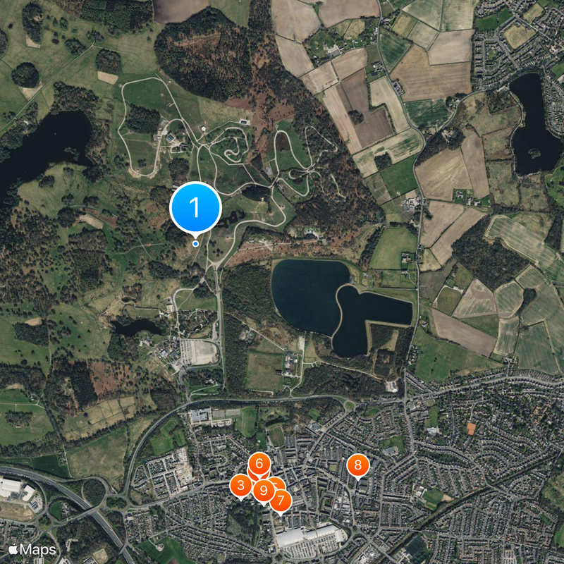 Knowsley Safari Park Map