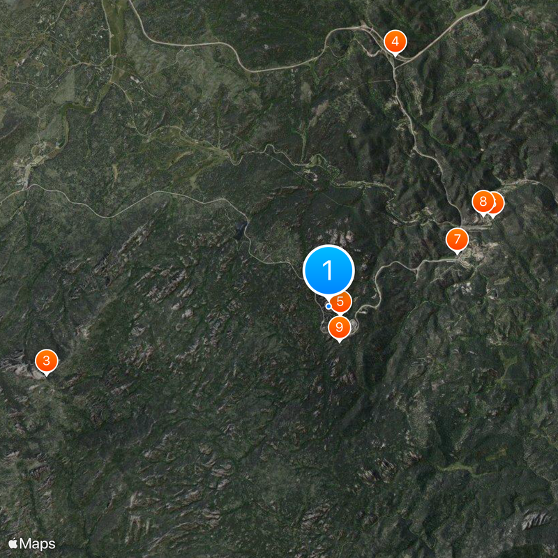 Mount Rushmore Karte