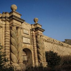 Main Gate and remains of Governor's House – Fort Ricasoli