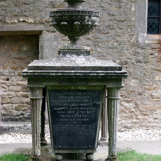Monument 3 yards south of Church of St Edith