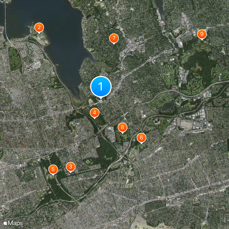 Douglaston Map