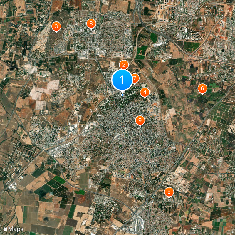 Weizmann Institute of Science Map