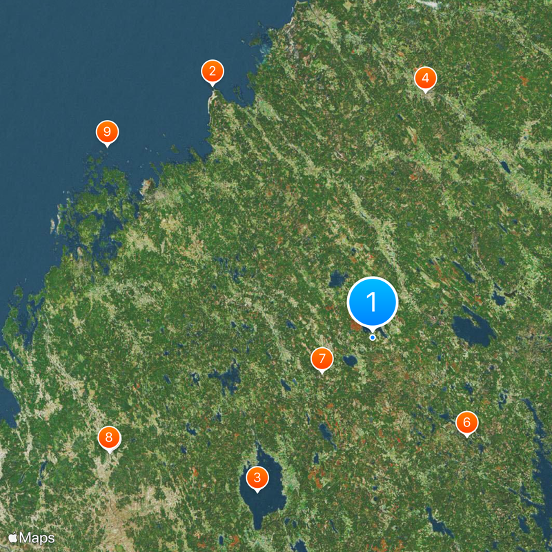 Central Ostrobothnia Map