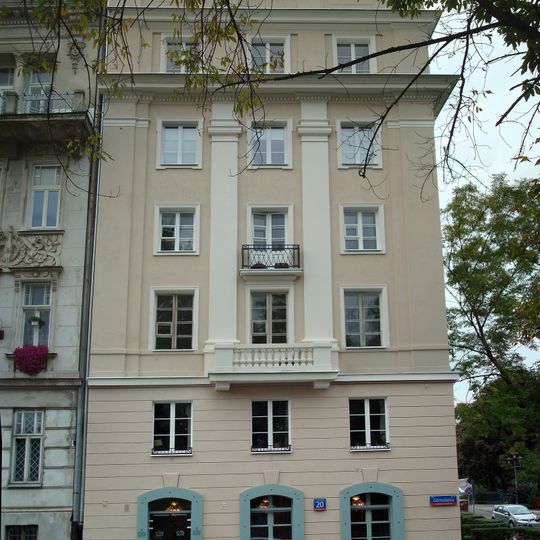 Kamienica - Dom Spółdzielczego Stowarzyszenia Mieszkaniowego Urzędników Pocztowej Kasy Oszczędności