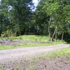 Terrein waarin drie grafheuvels