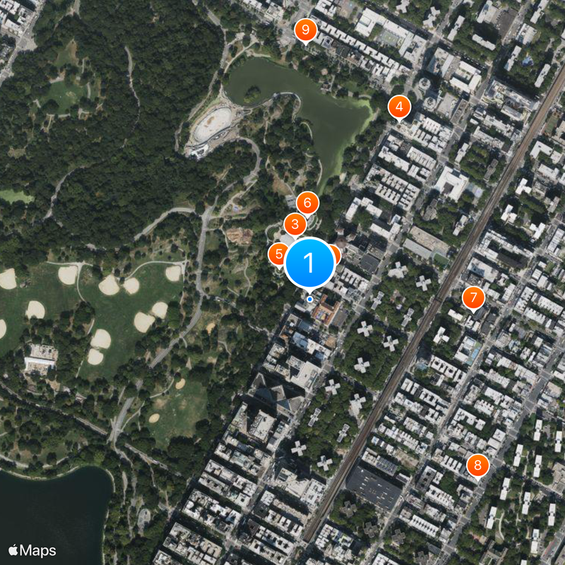 Museum of the City of New York Mapa