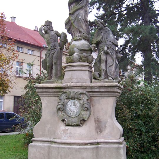 Sculptural Group of Virgin Mary