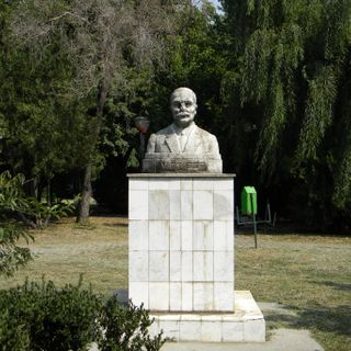 Bustul prof. dr. Victor Babeș din București