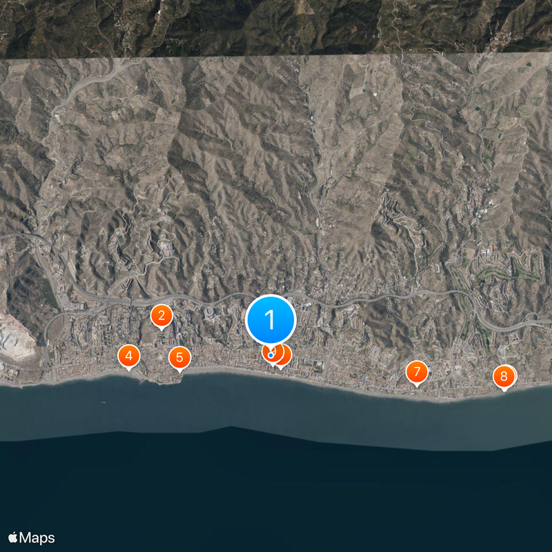 Rincón de la Victoria Map