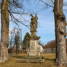 Socha svatého Floriána v Rohli u kostela