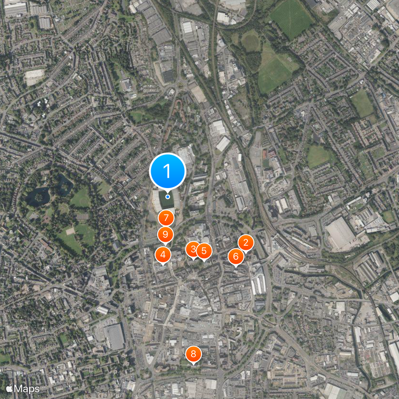 Molineux Stadium Map
