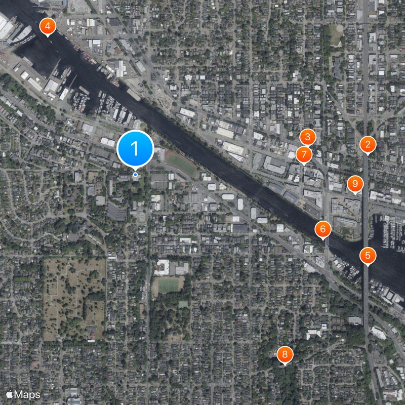Seattle Pacific University Map
