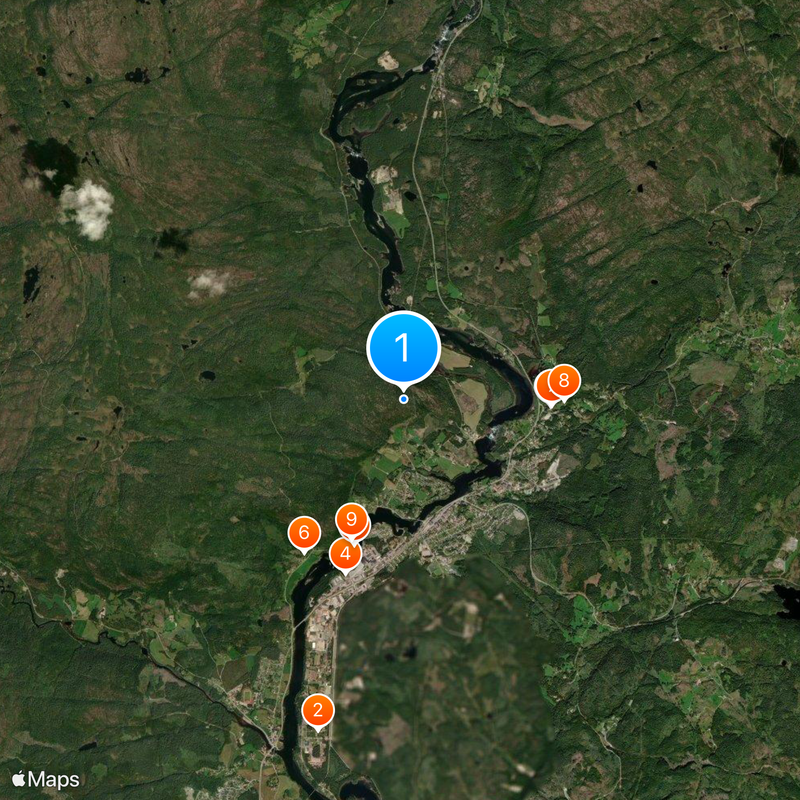 Southern Norway Map