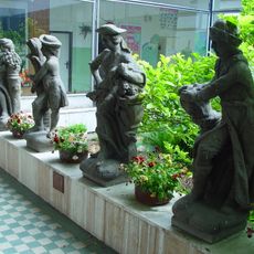 Alegorické sochy Jaro, Léto, Podzim, Zima