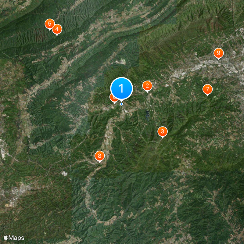 Roanoke River Map