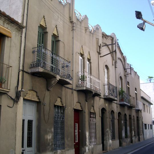 Conjunt de cases al carrer Sol, 80-94