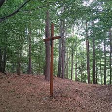 Kříž západně od Buchova u vrchu Ořešnice