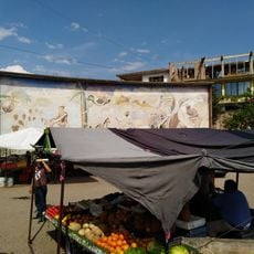 Mural en el castillo