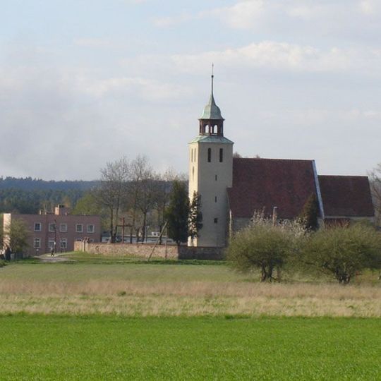 Saint Barbara church in Mirostowice Dolne