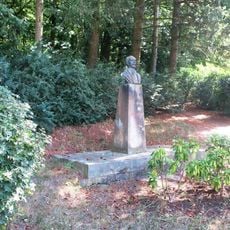 Foersterův pomník v ulici pod Čeřovkou v Jičíně