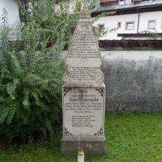 Wintersteller-Grabstein am alten Friedhof
