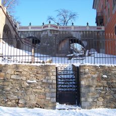 Vstupní most do zámku Bechyně