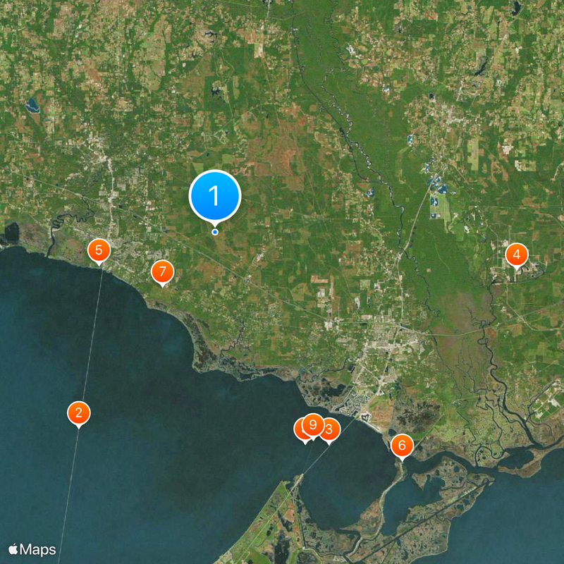 Parroquia de St. Tammany Mapa