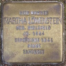 Stolperstein en memoria de Martha Löwenstein