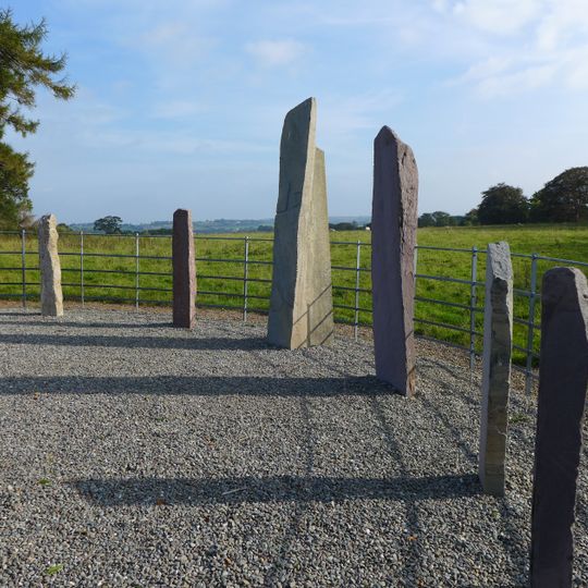 Oghamsteine von Dunloe