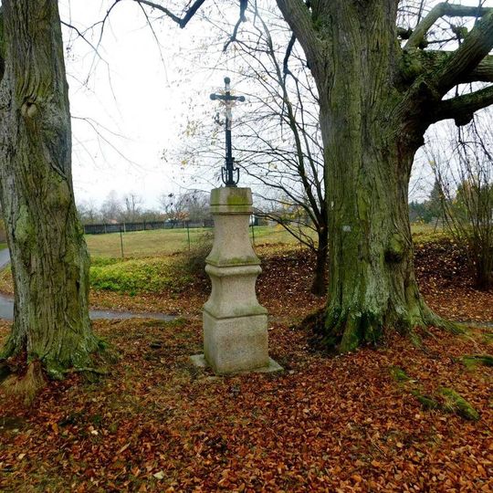 Kříž na jižním okraji Borovska