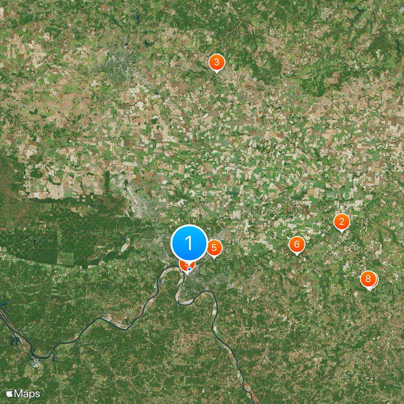 Austin Peay State University Map