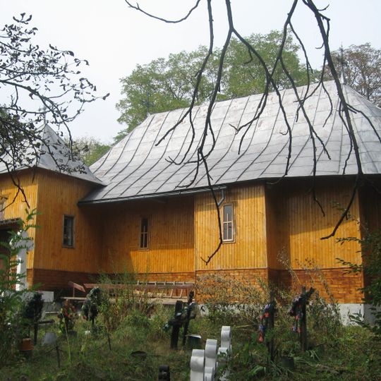 Wooden church of Saint Demetrius of Thessaloniki in Rudești, Suceava