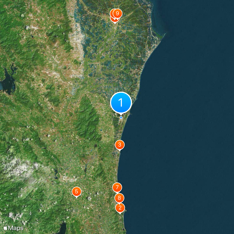 Distretto di Cha-am Mappa