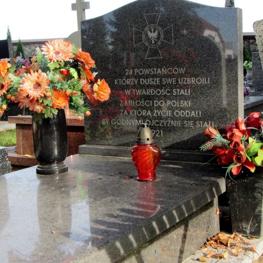 Grave of powstańców śląskich in Gogolin